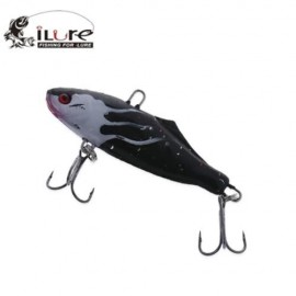 ILURE FISHING LURE BAIT CRANKBAIT WITH REGULUS LEAD (BLACK)