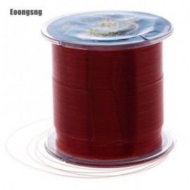 Eoongsng 500M Durable PE Monofilament Braided Fishing Line (VERMILION)