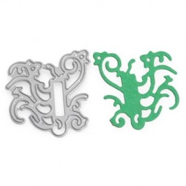 METAL MESSAGE FRAME DIY CUTTING DIES STENCIL SCRAPBOOK ALBUM PAPER CARD EMBOSSING CRAFT (S