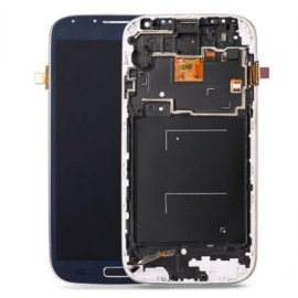 REPLACEMENT LCD SCREEN ASSEMBLY FRAME FOR SAMSUNG S4 I337 (PURPLISH BLUE)