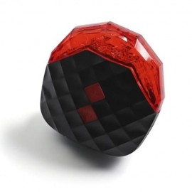 BICYCLE REAR LIGHT LED FLASH LASER LAMP BIKE DECORATION (RED)