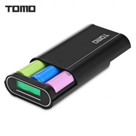TOMO M3 DIY 3 X 18650 LI-ION BATTERY SMART POWER CHARGER (BLACK)
