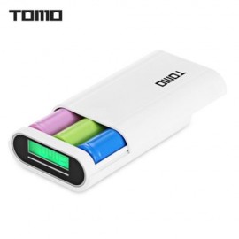 TOMO M3 DIY 3 X 18650 LI-ION BATTERY SMART POWER CHARGER (WHITE)