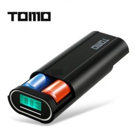 TOMO M2 2 X 18650 LI-ION BATTERY DIY SMART POWER CHARGER (BLACK)