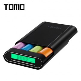 TOMO M4 4 X 18650 LI-ION BATTERY DIY SMART POWER CHARGER (BLACK)