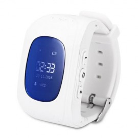 Q50 RUSSIAN VERSION CHILDREN SAFETY MONITORING GPS INTELLIGENT WATCH TELEPHONE (WHITE)