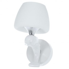 MODERN DOLPHIN DESIGN LED WALL LAMP (WHITE)