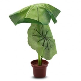 FLOWER SHAPED BALLPOINT PEN CREATIVE STATIONERY OFFICE SUPPLIES (GREEN)