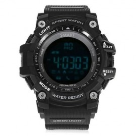 AIWATCH XWATCH SPORT SMART WATCH PEDOMETER STOPWATCH CALL MESSAGE REMINDER (BLACK)