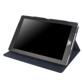 PU LEATHER STAND FOLIO PROTECTIVE COVER FOR CHUWI HI10 PRO (BLACK)