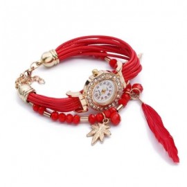 FULAIDA Women Quartz Watch (RED)