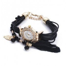 FULAIDA Women Quartz Watch (BLACK)