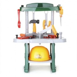 RANXIAN LUXURY SIMULATION REPAIR BUILDER TOOLS KIT FOR KIDS (BLACKISH GREEN)