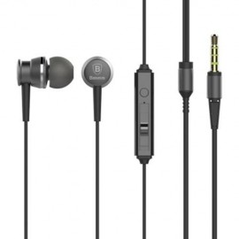 BASEUS EL - 01 IN-EAR 3.5MM STEREO MUSIC EARPHONES (GRAY)
