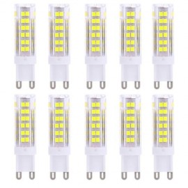 LIGHTME 10PCS G9 AC 110V 3W SMD 2835 75 LEDS BULB LIGHT ENERGY SAVING LAMP (COOL WHITE LIG
