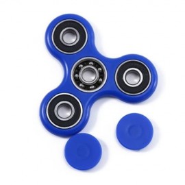 HAND SPINNER EDC FINGER TOY FOR ADHD AUTISM LEARNING (BLUE)