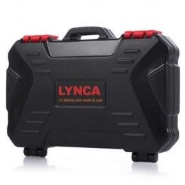 LYNCA USB3.0 5GBPS MEMORY CARD READER CASE (BLACK)