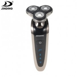 JINDING RQ8508C Three Blades Electric Shaver 4D Floating Safe Razor (GRAY)