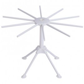 Folding Noodles Drying Rack Spaghetti Hanging Holder (WHITE)