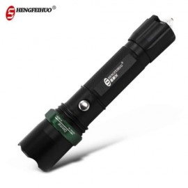 SHENGFEIHUO LED OUTDOOR SELF-DEFENSE HIGHLIGHT FLASHLIGHT (BLACK)