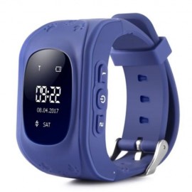 Q50 CHILDREN OLED DISPLAY GPS INTELLIGENT WATCH TELEPHONE (DEEP BLUE)