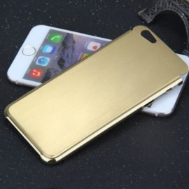 BRUSHED BACK COVER CASE FOR IPHONE 6 - 4.7 INCHES (GOLDEN)