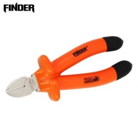 FINDER HIGH CARBON STEEL ELECTRONIC CUTTING PLIERS (BLACK AND ORANGE)