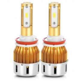 TIROL T23906 H11 PAIR OF CAR LED HEADLIGHT