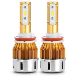 TIROL T23904 H8 PAIR OF CAR LED HEADLIGHT