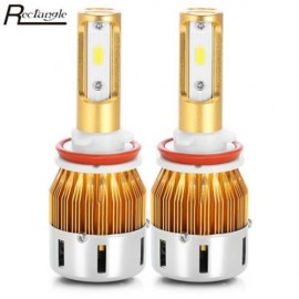 RECTANGLE T23906 H11 PAIR OF CAR LED HEADLIGHT