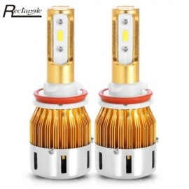 RECTANGLE T23905 H9 PAIR OF CAR LED HEADLIGHT