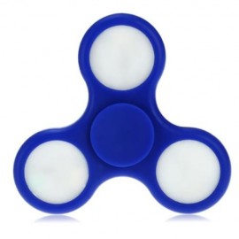 COLORFUL LED GYRO STRESS RELIEVER PRESSURE REDUCING TOY FOR OFFICE WORKER (BLUE)