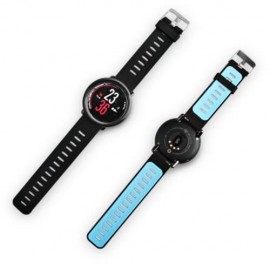 22MM SMART WATCH SILICONE SPORTS WRISTBAND FOR XIAOMI HUAMI AMAZFIT (BLUE)