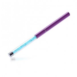 Professional Fan-shaped Exfoliating Manicure Tool Pen (BLUE)