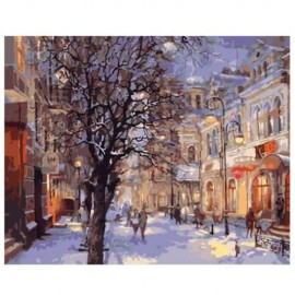 STREETSCAPE DIY DIGITAL OIL HAND PAINTING WALL DECOR (COLORMIX)