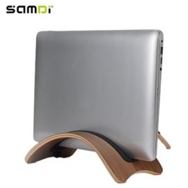 SAMDI WOODEN LAPTOP HOLDER FOR MAC AIR / PRO (WOOD COLOR) SAMDI WOODEN LAPTOP HOLDER FOR MAC AIR / PRO (WOOD COLOR)