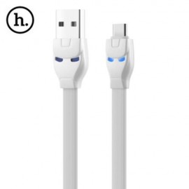 HOCO U14 STEEL TYPE-C CHARGE DATA TRANSFER CABLE 1.2M (WHITE)