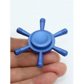 SHIP RUDDER FINGERTIP SPINNING TOP FINGER GYRO FOCUS TOY (BLUE)
