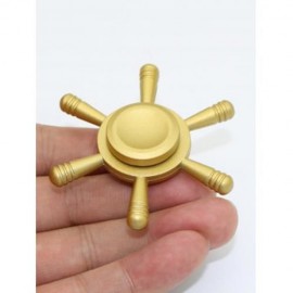 SHIP RUDDER FINGERTIP SPINNING TOP FINGER GYRO FOCUS TOY (GOLDEN)