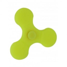 STRESS REDUCER SILICONE SPINNING FINGER GYRO (YELLOW)