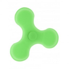 STRESS REDUCER SILICONE SPINNING FINGER GYRO (GREEN)
