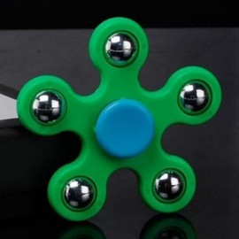 STRESS RELIEF TOY BALL BEARING FIDGET SPINNER (GREEN)