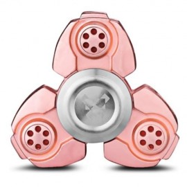 TITANIUM ALLOY GYRO STRESS RELIEVER PRESSURE REDUCING TOY FOR OFFICE WORKER (ROSE GOLD)