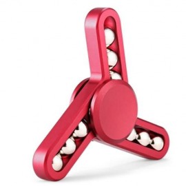 OFFICE WORKER GYRO STRESS RELIEVER PRESSURE REDUCING TOY (RED)