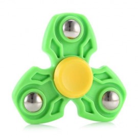 ABS DURABLE GYRO STRESS RELIEVER PRESSURE REDUCING TOY FOR OFFICE WORKER (GREEN)