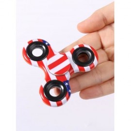 STRESS RELIEF FIDDLE TOY CAMOUFLAGE FINGER SPINNER (RED)