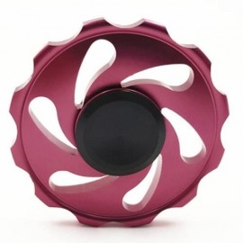 STRESS RELIEF FIDDLE TOY WHEEL FINGER SPINNER (RED)