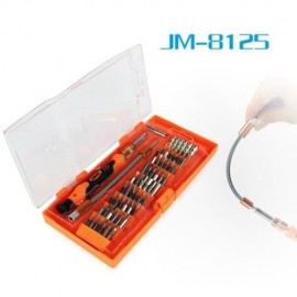 JAKEMY JM-8125 58 IN 1 SCREWDRIVER SET FOR TELECOMMUNICATION / ELECTRICIAN (ORANGE)