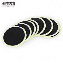 DUUTI 10PCS BIKE INNER TIRE TUBE NO-GLUE RUBBER PATCH (BLACK)