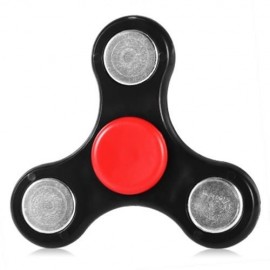 GYRO STRESS RELIEVER PRESSURE REDUCING TOY FOR OFFICE WORKER (BLACK)